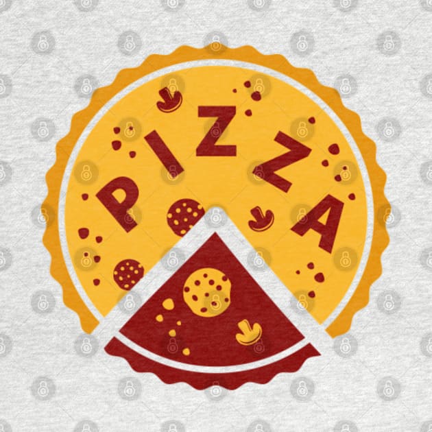 Pizza Slices Logo by Kacica